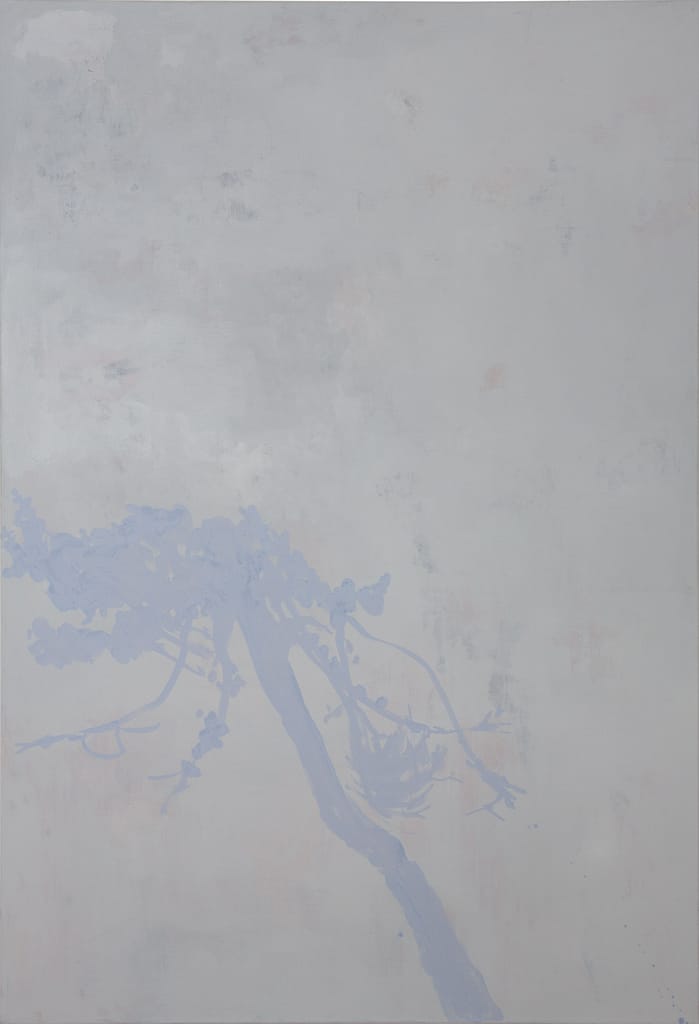 Exile, 2017 Tempera on canvas 75 x 51 in. (190 x 130 cm.)