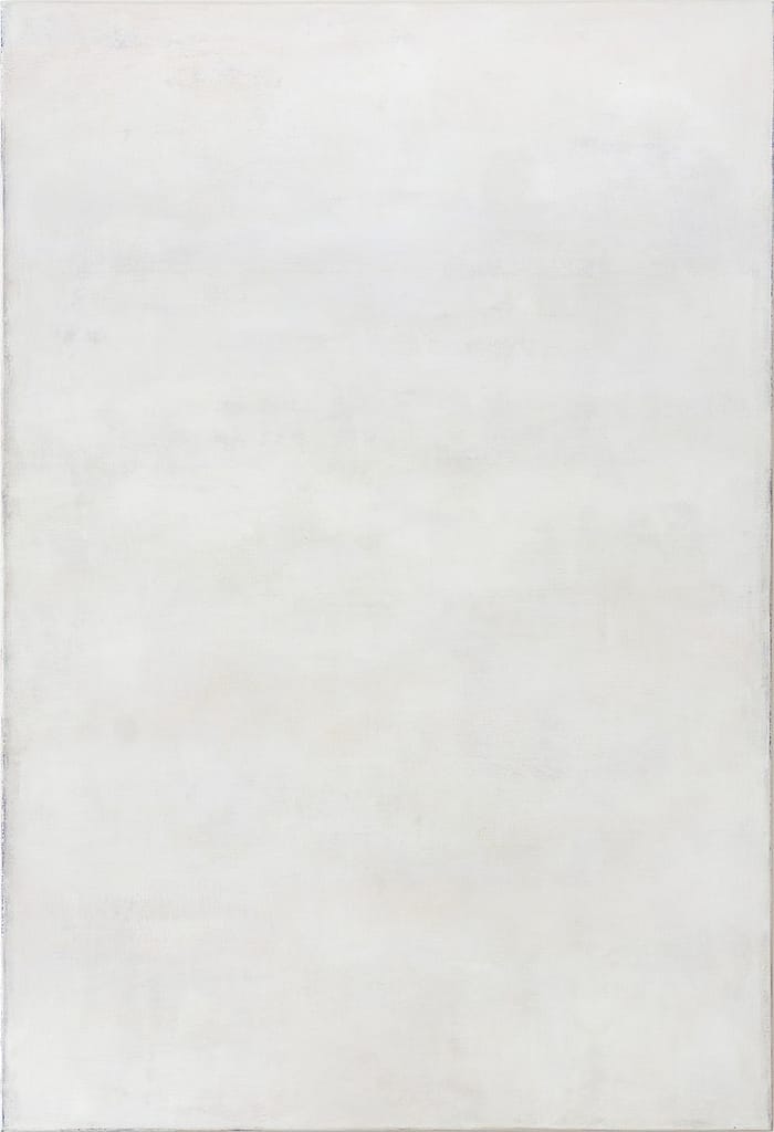 Morning #1, 2019 Tempera on canvas 75 x 51 in. x (190 x 130 cm.)