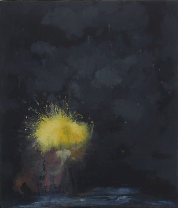 Over Malibu #3, 2002 Oil on Canvas 14 x 12 in. (35.6 x 30.5 cm.)