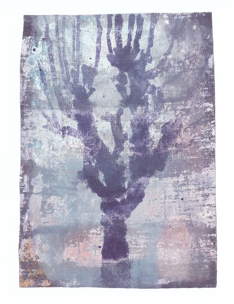 Czernowitz #78, 2018 Tempera and wax on linen 9 3/4 x 6 3/4 in. (25 x 17.5 cm.)