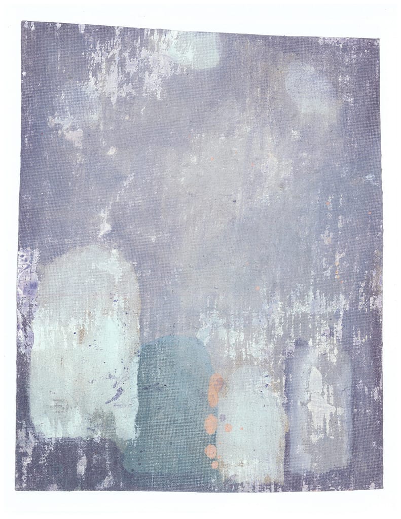 Czernowitz #105, 2018 Tempera and wax on linen 9 3/4 x 7 1/2 in. (25 x 19.5 cm.)