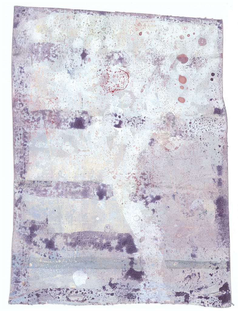 Czernowitz #23, 2018 Tempera and wax on linen 10 1/4 x 7 3/4 in. (26 x 19.5 cm.)