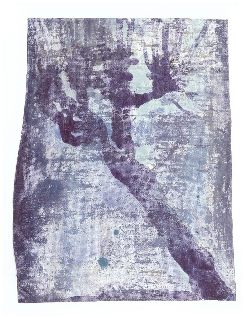 Czernowitz #30, 2018 Tempera and wax on linen 9 3/4 x 7 1/2 in. (25 x 19 cm.)