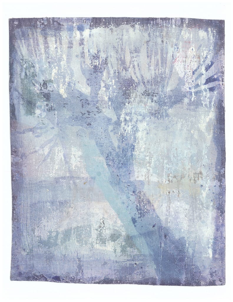 Czernowitz #44, 2018 Tempera and wax on linen 9 1/2 x 7 3/4 in. (24.5 x 19.5 cm.)