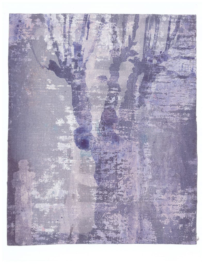 Czernowitz #61, 2018 Tempera and wax on linen 9 1/2 x 7 3/4 in. (24 x 20 cm.)