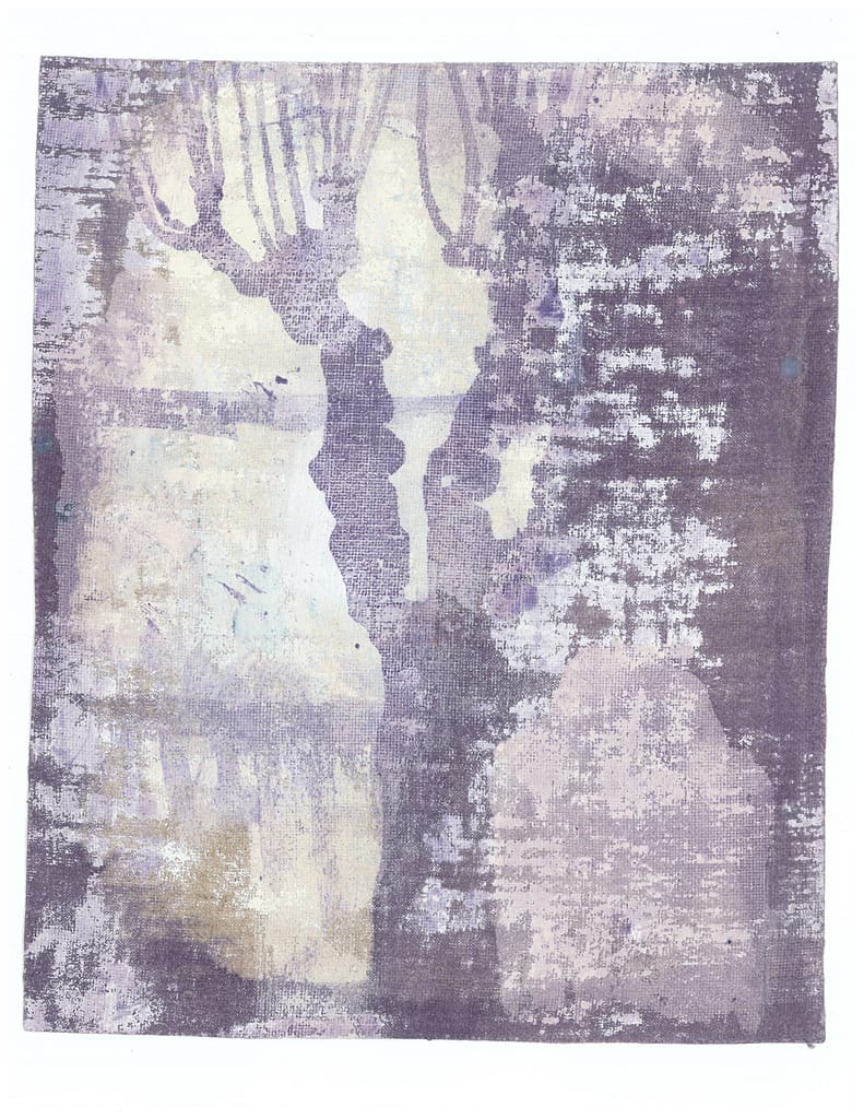 Czernowitz #76, 2018 Tempera and wax on linen 9 1/2 x 7 3/4 in. (24.5 x 20 cm.)