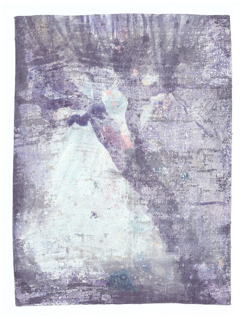 Czernowitz #81, 2018 Tempera and wax on linen 10 x 7 1/2 in. (25.5 x 19 cm.)