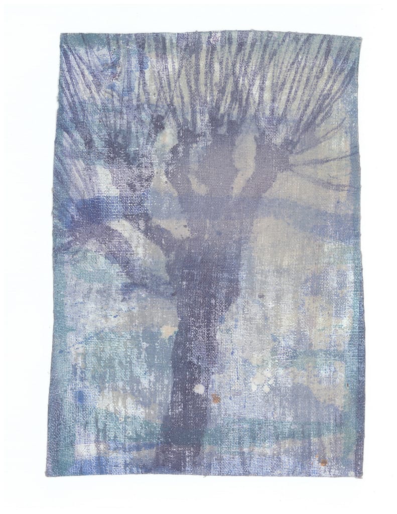 Czernowitz #90, 2018 Tempera and wax on linen 9 1/2 x 6 1/2 in. (24 x 16.5 cm.)