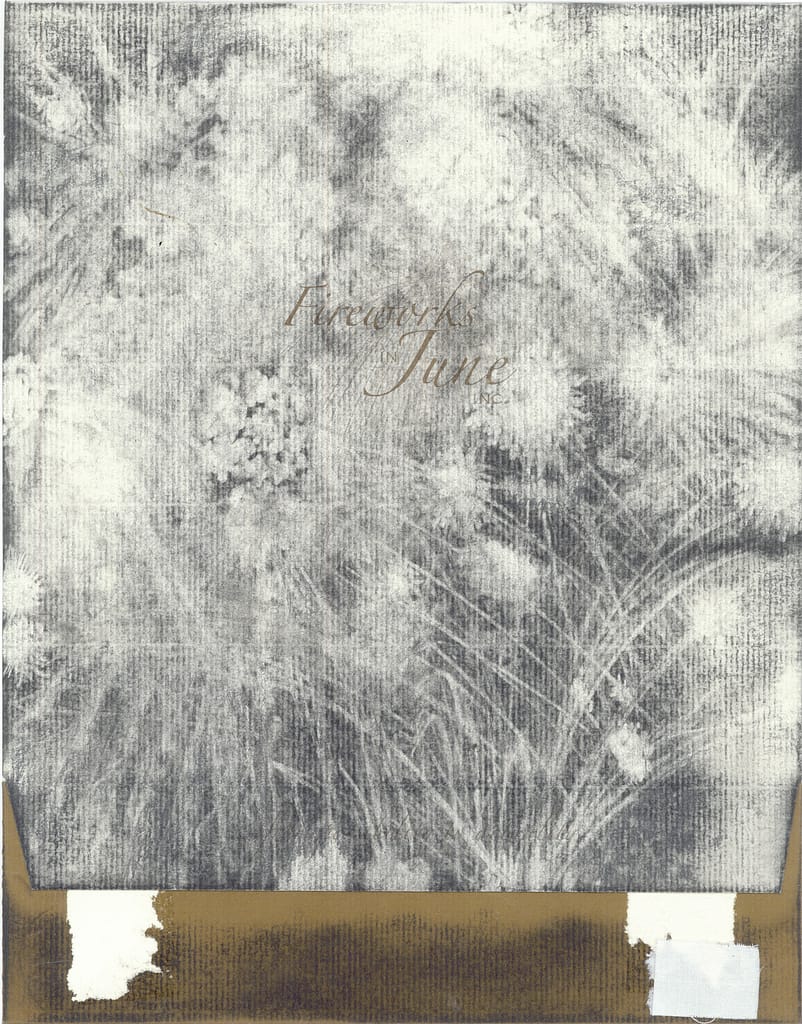 Study for Fireworks #1, 2005 Graphite on paper 11 1/2 x 9 in. (29 x 23 cm.)