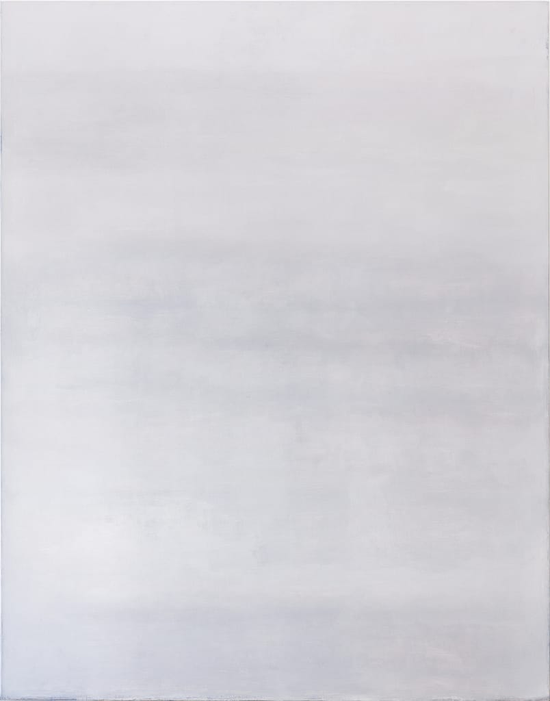 Rain, 2018 Tempera on canvas 110 x 90 in. (280 x 220 cm.)