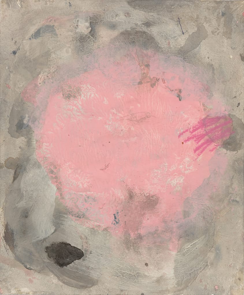 New York Sidewalk Drawing (Pink), 1996-97