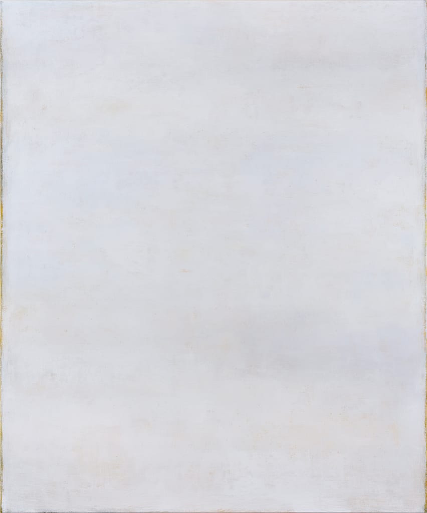 Invitation #3, 2018 Tempera on canvas 94 1/2 x 78 3/4 in. (240 x 200 cm.)