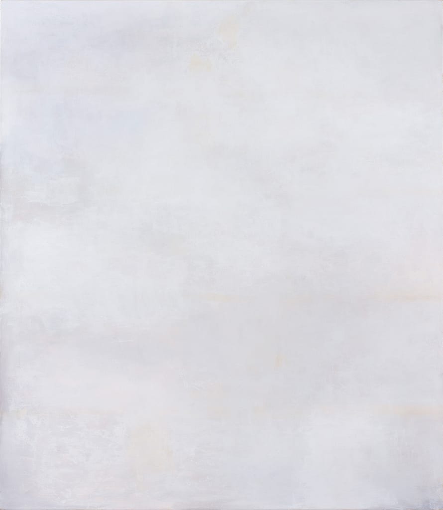Gathering #2, 2017 Tempera on canvas 90 1/2 x 78 3/4 in. (230 x 200 cm.)