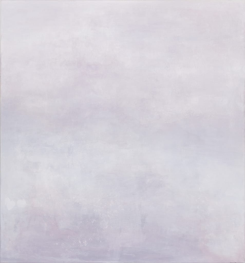 Up Below, 2017 Tempera on canvas 59 x 55 in. (150 x 140 cm.)